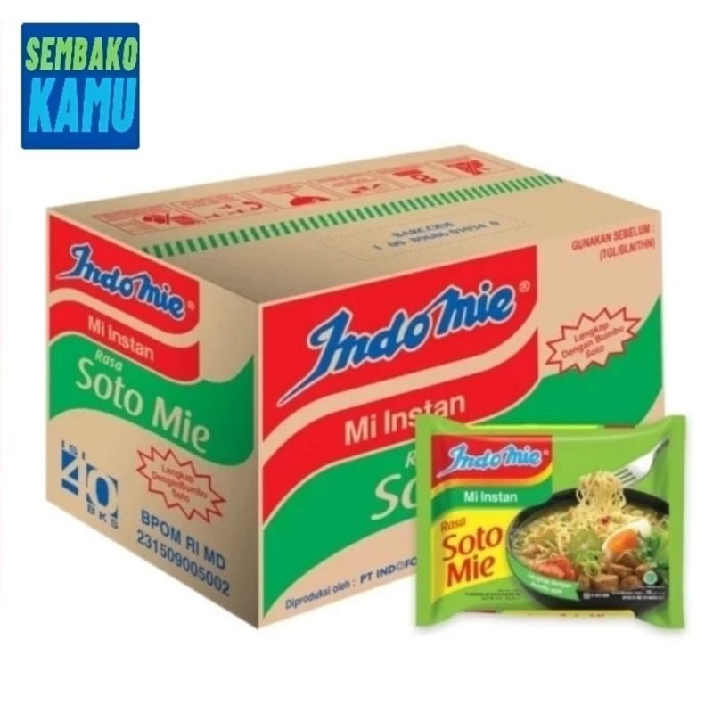 

Indomie Soto - 1 Dus Isi 40 pcs