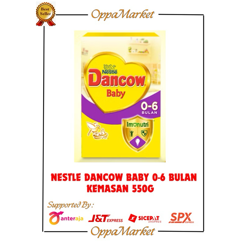 

DANCOW NESTLE SUSU BAYI 0-6 BULAN 550G