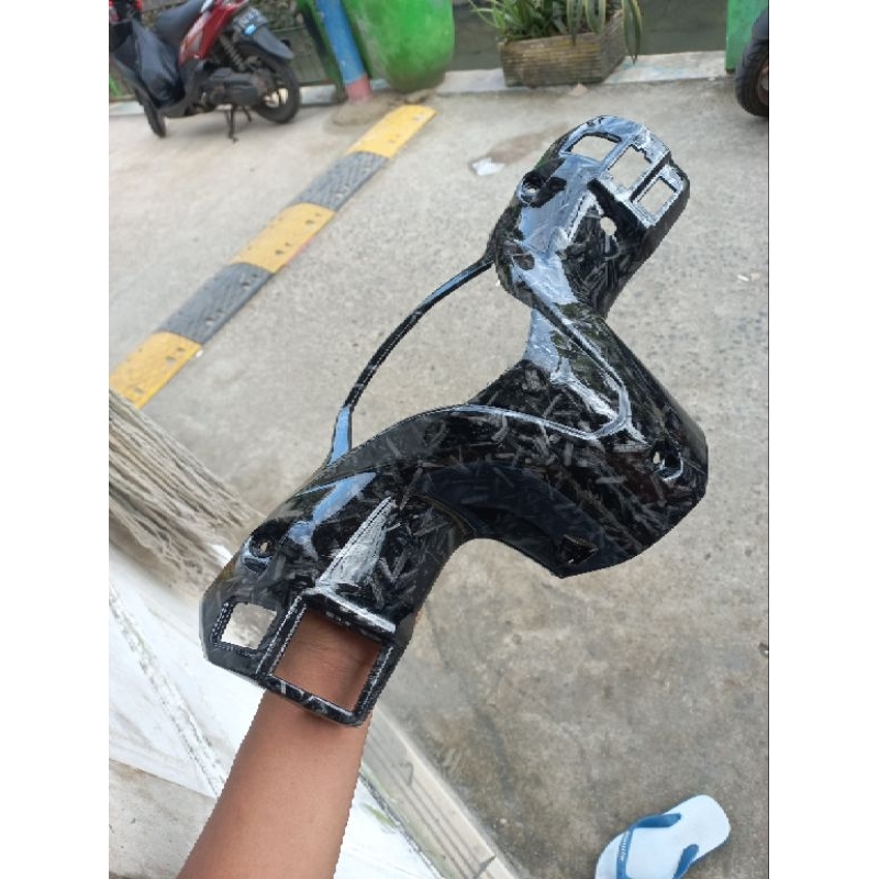 batok belakang mio gear 125 karbon forget