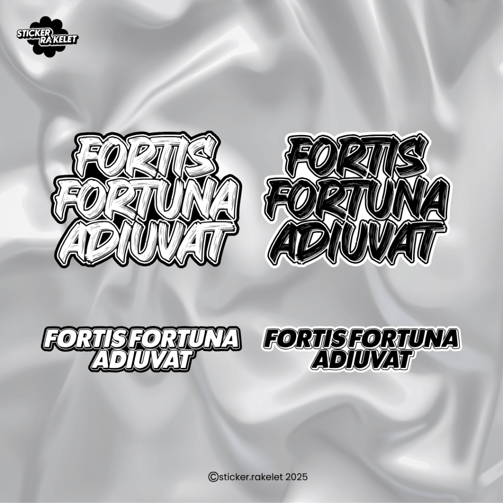 STICKER FORTIS FORTUNA ADIUVAT