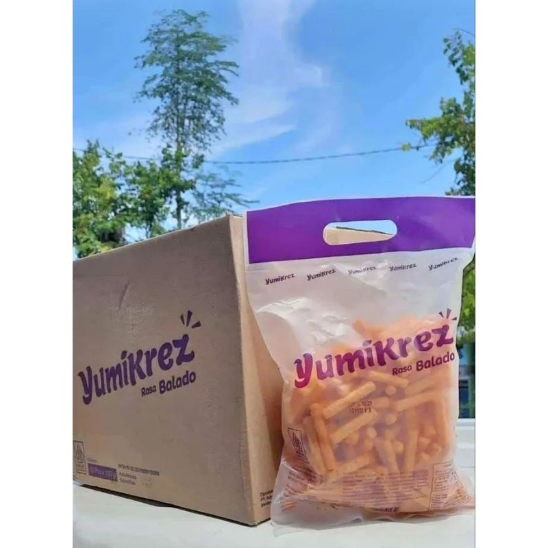 

1dus isi 12Bag SNACK YUMIKREZ BALADO SABENA