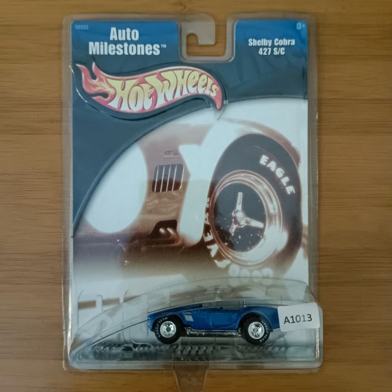 HOT WHEELS SHELBY COBRA 427 AUTO MILESTONES Open Hood