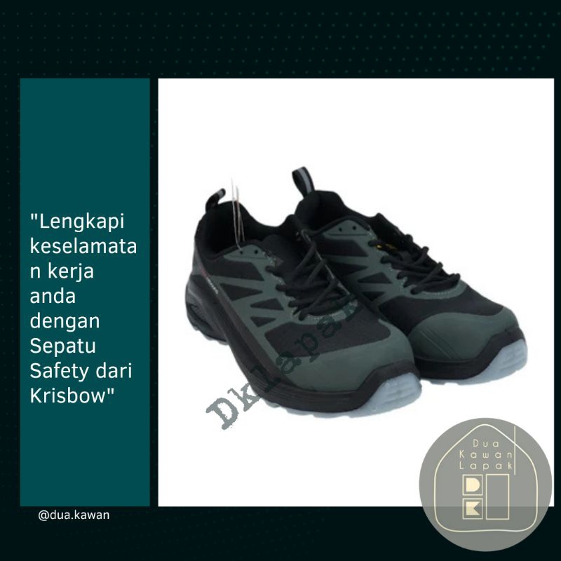 Krisbow Goliath Sepatu Pengaman Sepatu safety