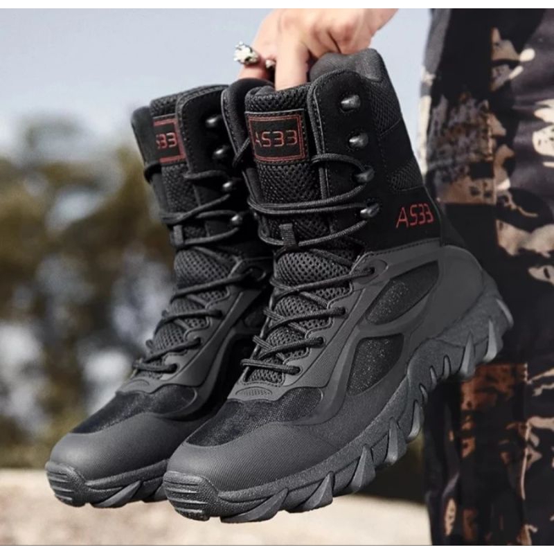 Sepatu Tactical Elite A533 Sepatu Import Original Hitam 9inc