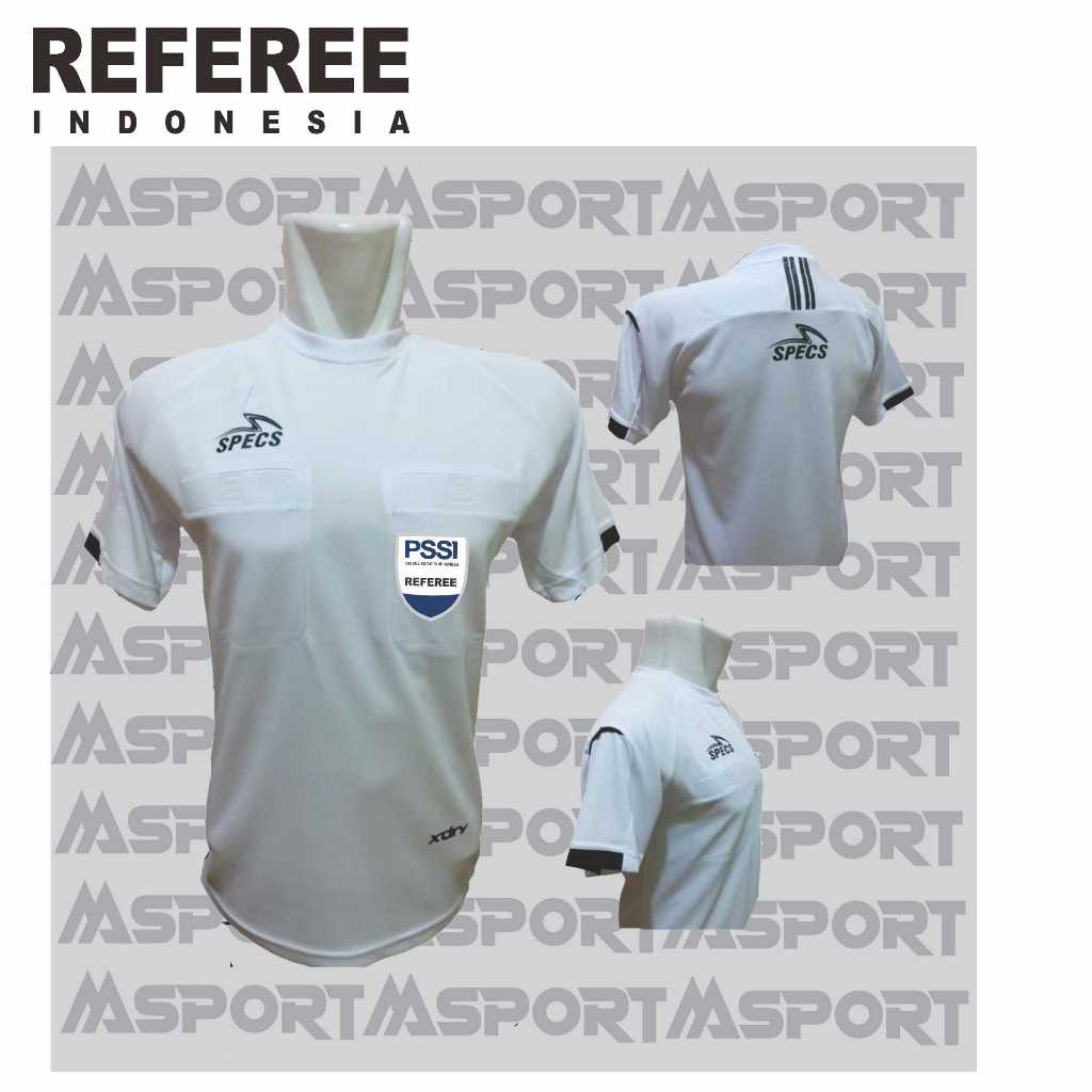 BAJU WASIT SPECS LOGO REFEREE PSSI (SATUAN)