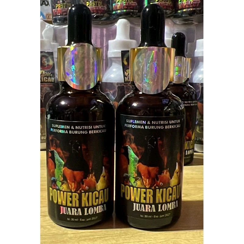 Power kicau vitamin suplemen burung berkicau