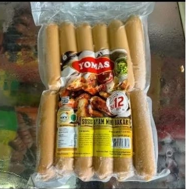 

YOMAS SOSIS BAKAR SOSIS AYAM/SAPI 500GR