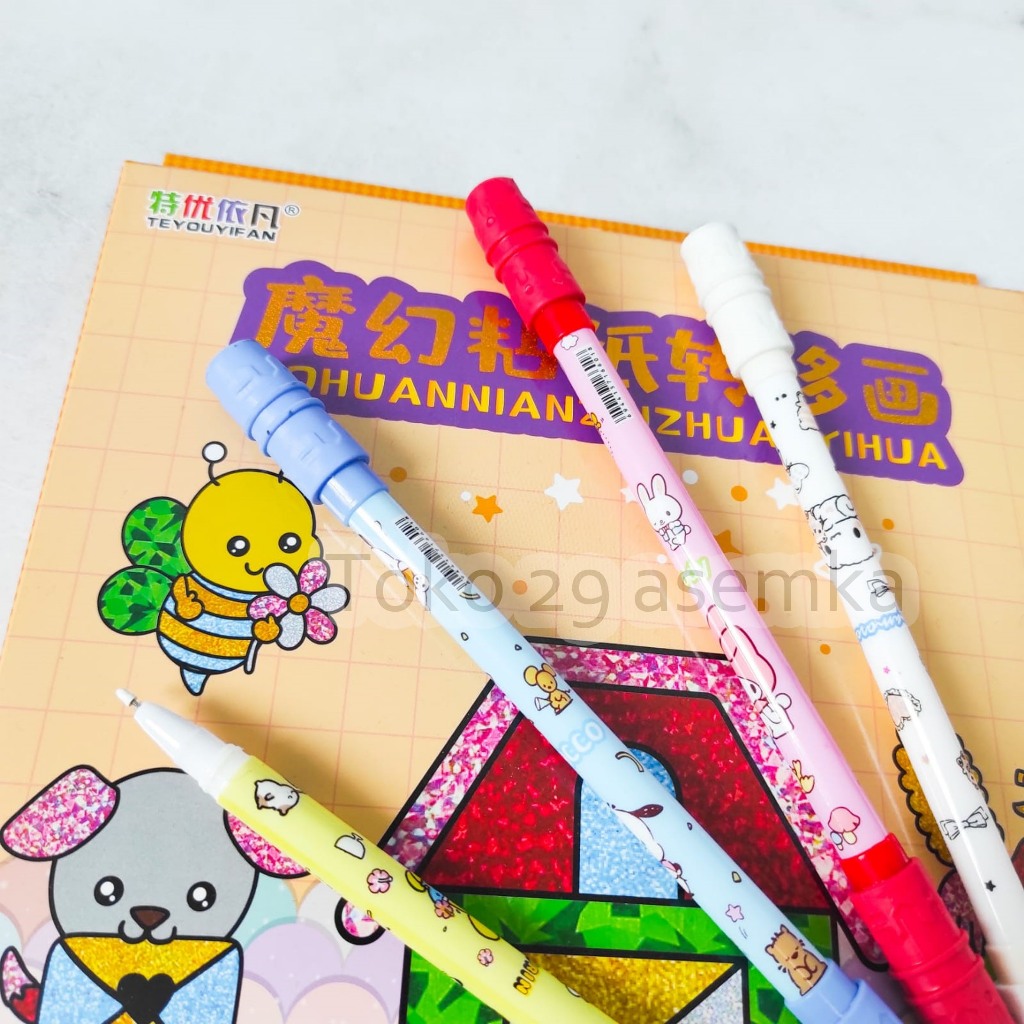 

PULPEN MAINAN PUTAR MAGNET SANRIO SPINNING ALAT TULIS KARTUN SANRIO PERLENGKAPAN SEKOLAH PULPEN