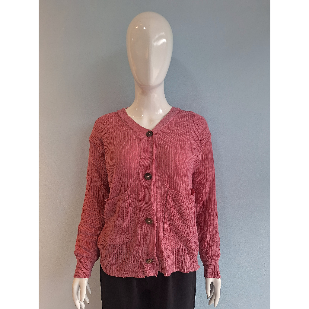 MERISA CARDY RAJUT / Cardigan Rajut Kancing / Cardigan Rajut Wanita