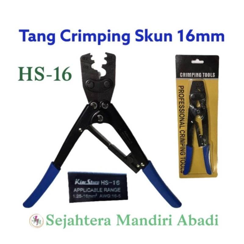 Tang Crimping Skun HS16 Tang Press Skun 1,5-16 mm