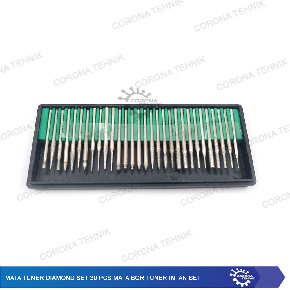 Mata Bor Tuner Intan Set Mata Tuner Diamond Set 30 Pcs