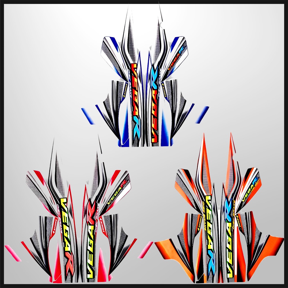 STRIPING STANDART YAMAHA VEGA R 2005 STIKER BODY VEGA R 2005 LIS BODY VEGA 2005 TERMURAH TERLARIS