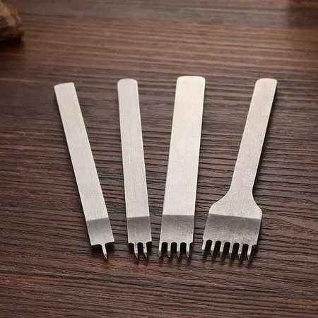 

Alat DIY Kulit Leathercraft Hole Punches Stitching Tool 1+2+4+6 Prong