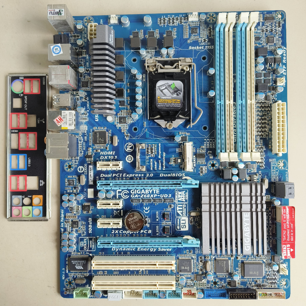 MAINBOARD GAMING GIGABYTE GA-Z68XP-UD3 LGA 1155 GEN3