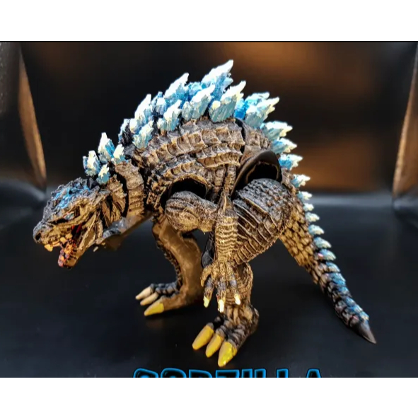 Cuero Action Figure MONSTER GODZILLA 2014 Miniatur Mainan Kaiju