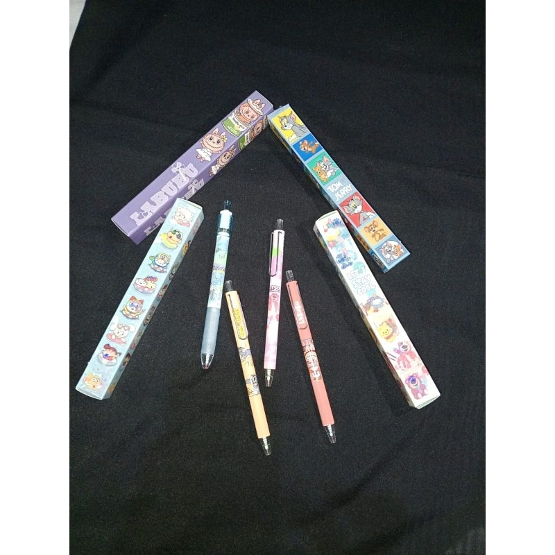 

pulpen bundling, Lotso, labubu, tom and Jerry