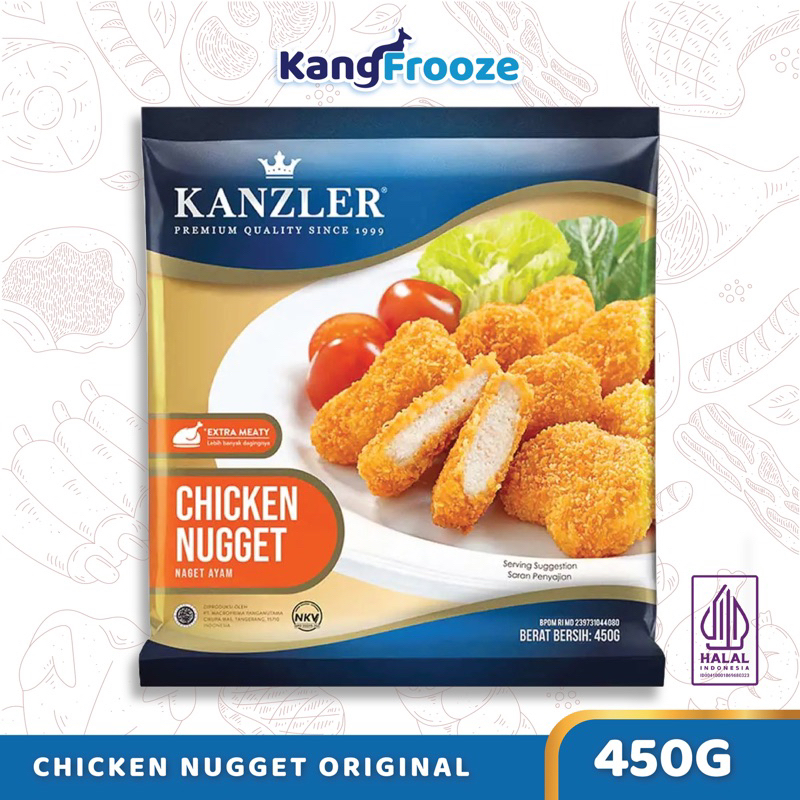 

KANZLER Original Premium Chicken Nugget 450gr