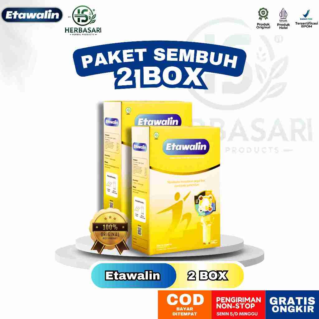 

Etawalin Paket 2 Box - Susu Kambing Etawa Bantu Atasi Asam Urat dan Nyeri sendi