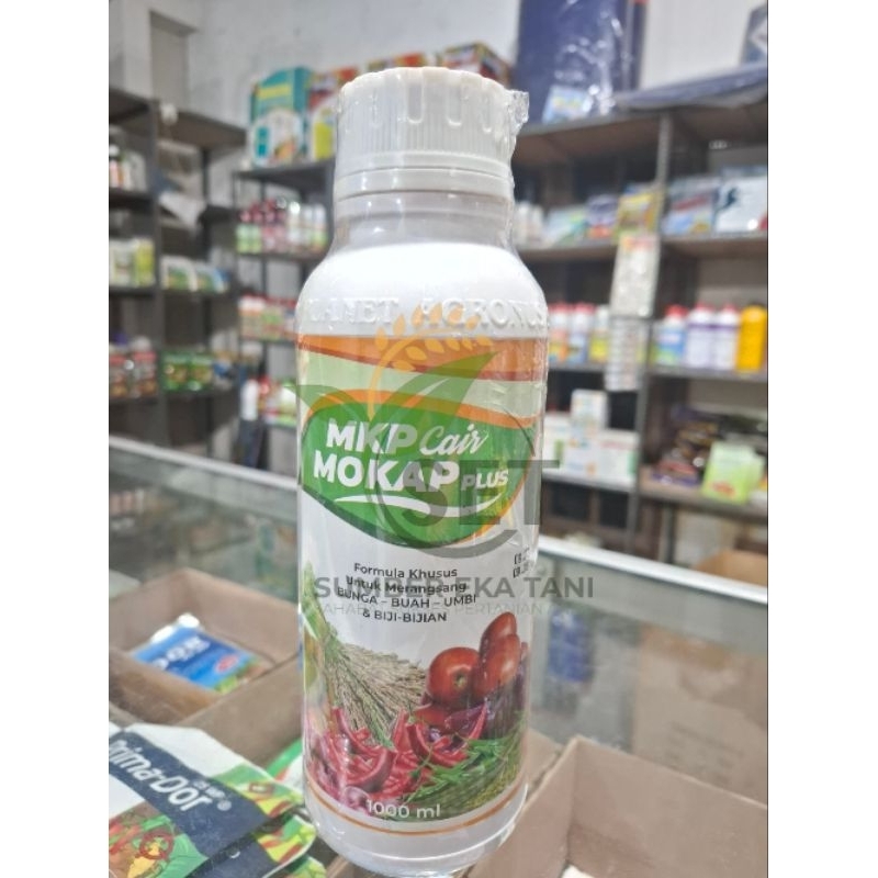Pupuk MKP Cair Mokap Plus Planet Agro - 1Liter