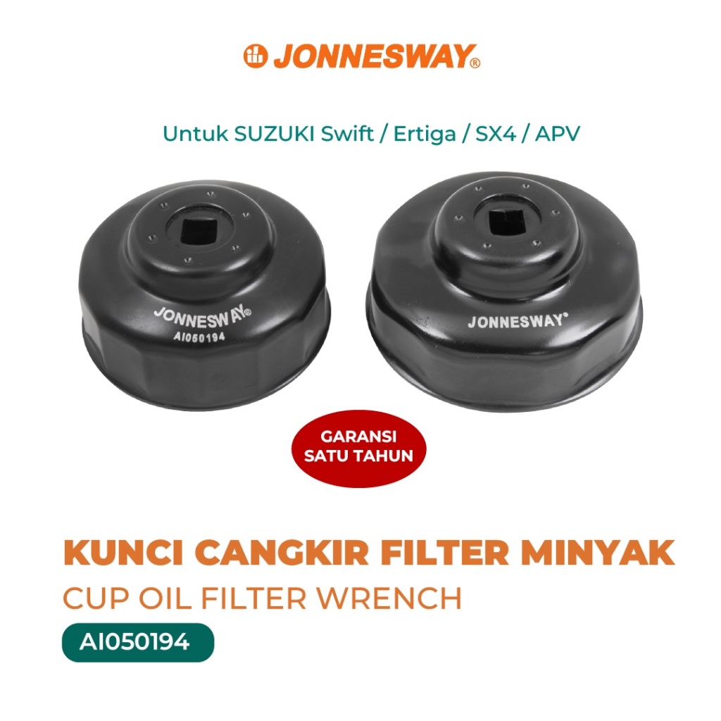 Jonnesway Cup Oil Filter Wrench A1050194