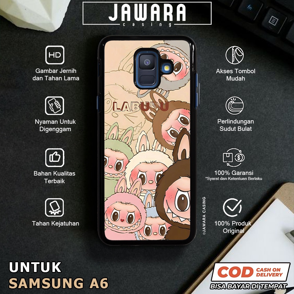 Case Samsung A6 Casing Samsung A6 [LBBU] Premium Case Glossy Case Hp Samsung Jawara Casing Hp Samsun