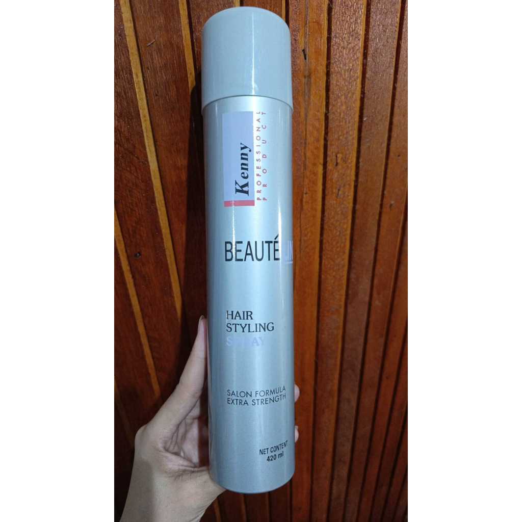 [BPOM] New Kenny Beauteline Hair Styling Spray 450Ml - Hairspray Lokal Original Zee Beauty