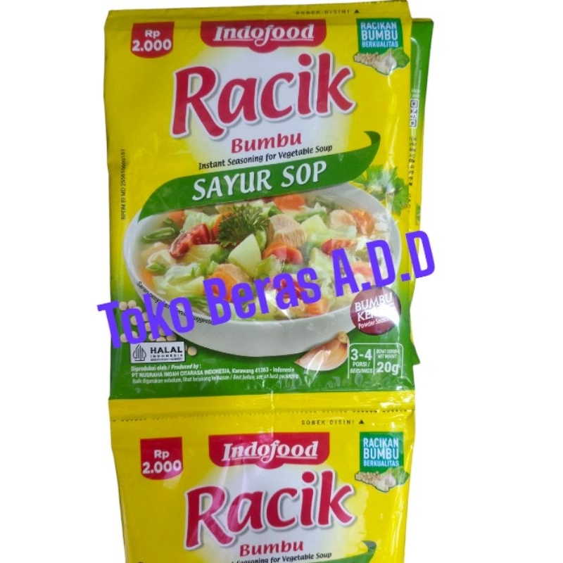 

Racik Bumbu Sayur Sop 20gr