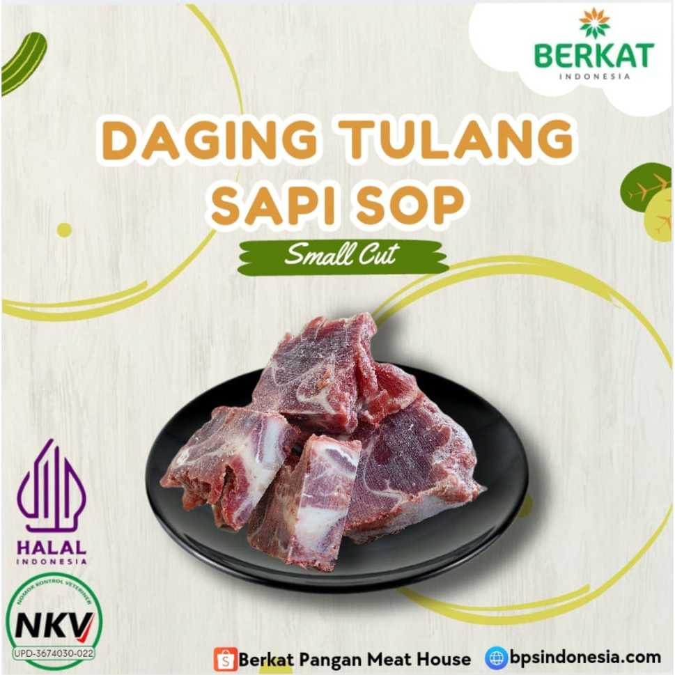 

Daging Tulang Sapi Sop | Iga Gondrong | Neckbone 500gr