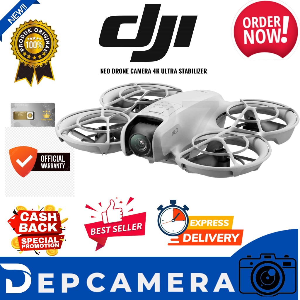 DJI Neo Drone Camera 4K Ultra-Stabilized Video