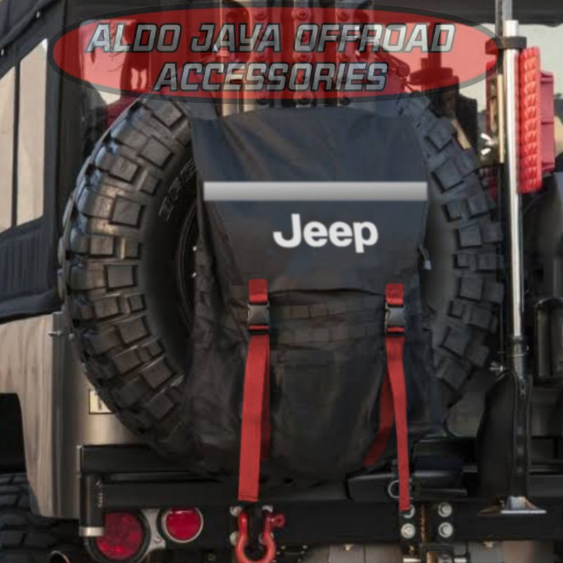Trash Bag Offroad, Tas Ban Serep Offroad logo Jeep