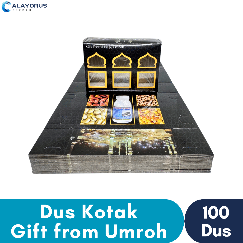

Dus Kotak Kardus Box Kemasan Packing Tempat Wadah Paket Oleh Oleh Haji dan Oleh2 Umroh 100Pcs Grosir