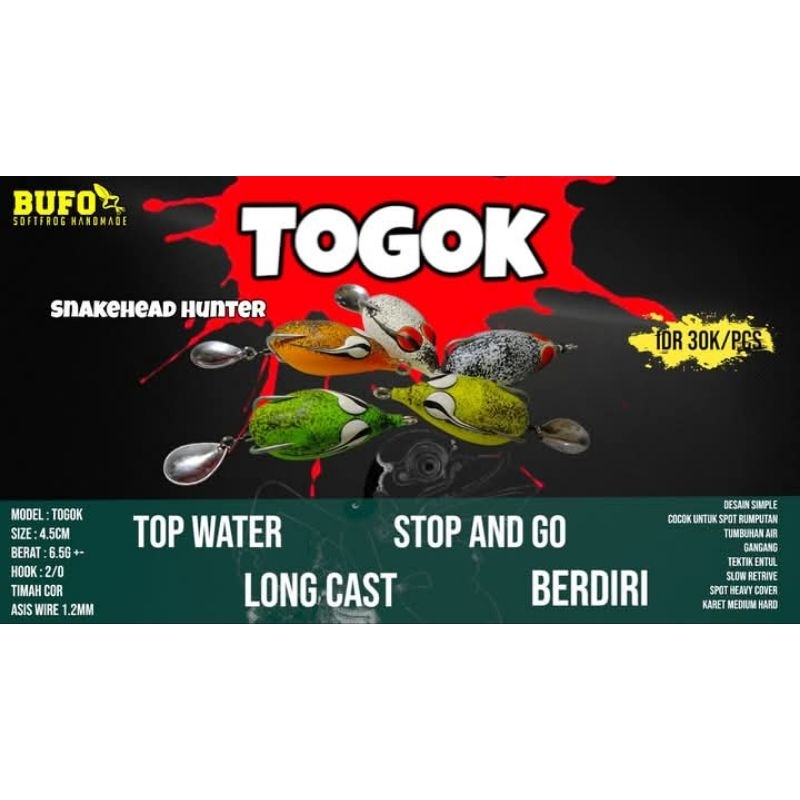 Bufo Softfrog Togok