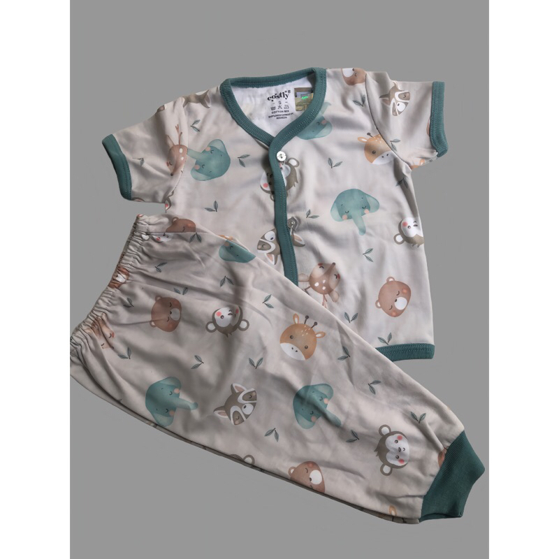 setelan_bayi/piayama_bayi/baju bayi / calmet/ tokusen/ baju bayi katun/usia_3-6 bulan