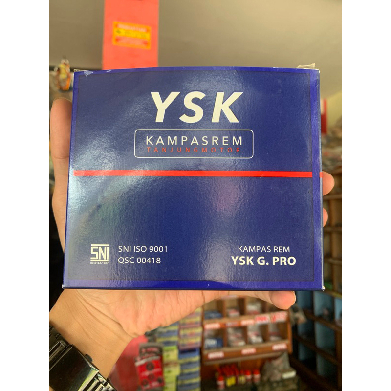 PIRODO KAMPAS REM BELAKANG GL PRO GLPRO GL100 GL125 NEOTECH YSK