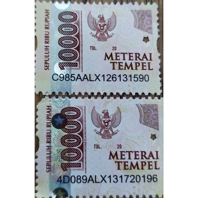 

Meterai 10.000 / meterai murah/ meterai asli