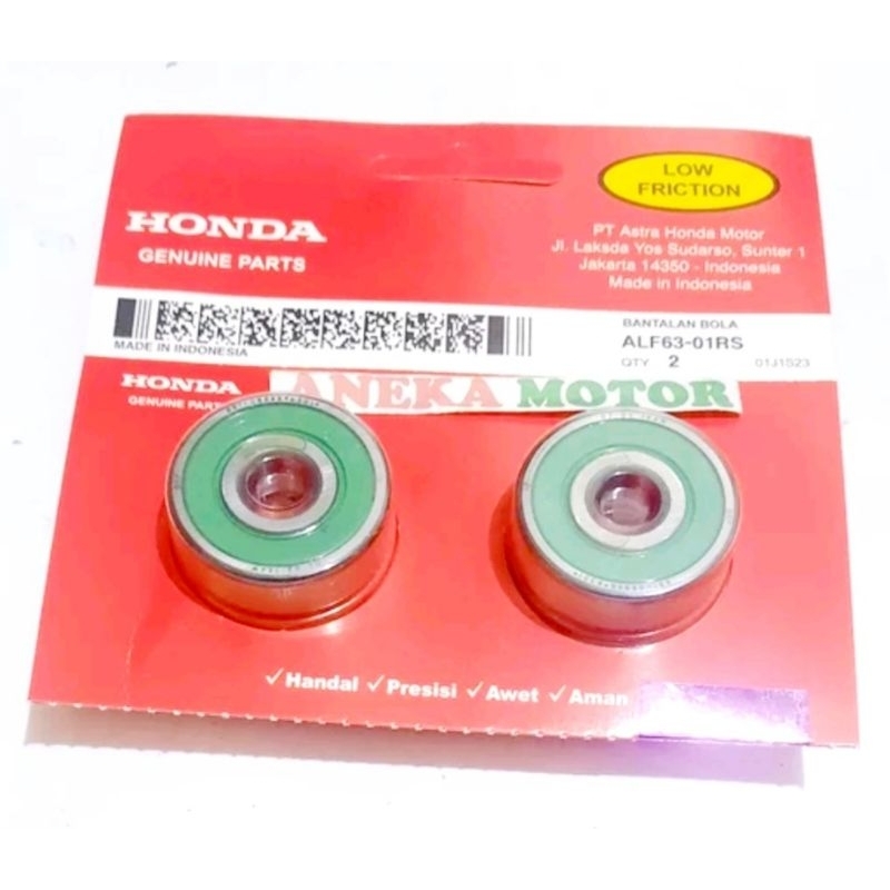 Laher Bearing Roda Belakang 6301 Honda Astrea Grand Supra X 100 Legenda Supra Fit Win 100 Supra X 12
