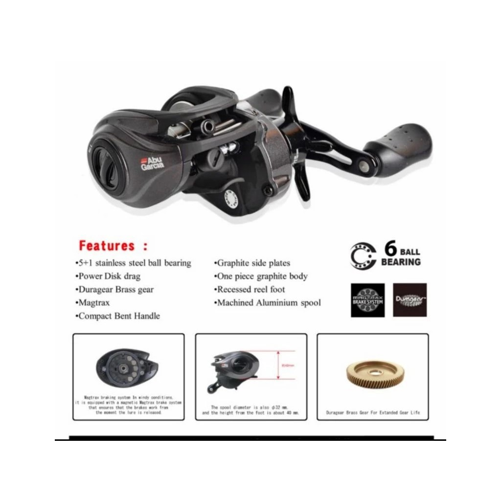 REEL BC ABU GARCIA PROMAX 4L