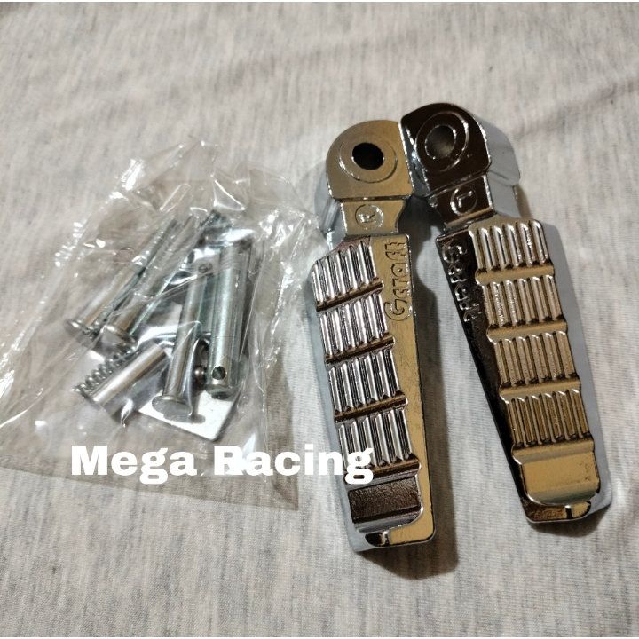 [GCRAFT ]Footstep Foot Step Belakang Chrome Matic GCRAFT Pijakan Kaki Vietnam Universal Matic Kualit