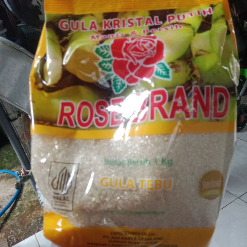 

gula tebu asli manis rose brand 1kg