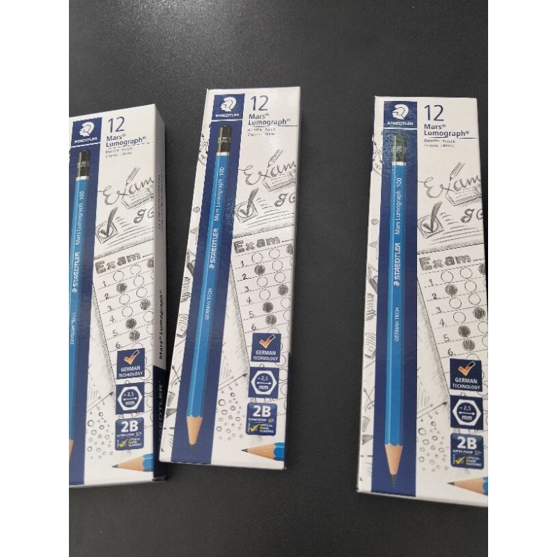 

PENSIL STAEDLER 2B ASLII/ISI 12 PCS(SELUSIN)