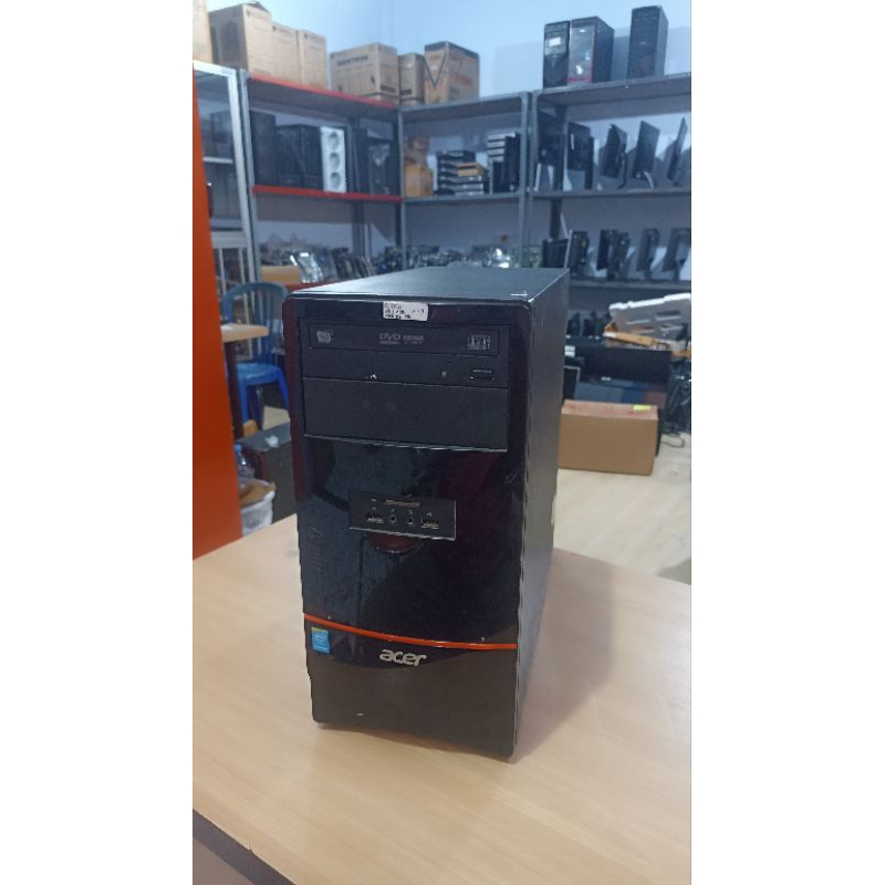 CPU Acer Aspire g3250 Ram 4gb HDD 500gb dvd rw
