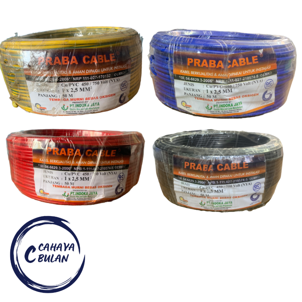 praba kabel nya 1x2,5 50m