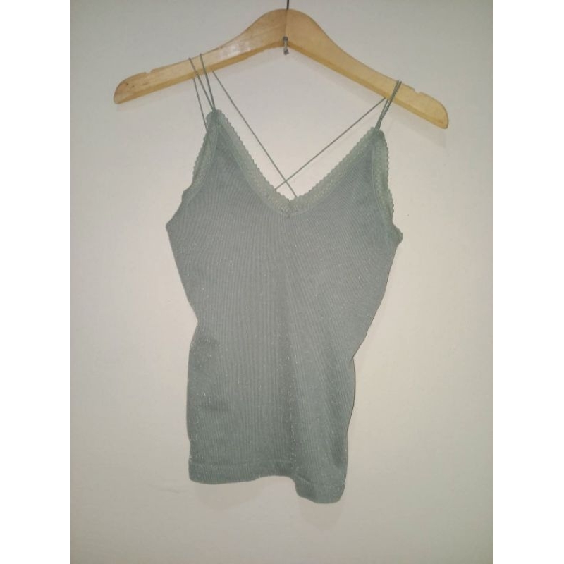 tanktop sage tali silang