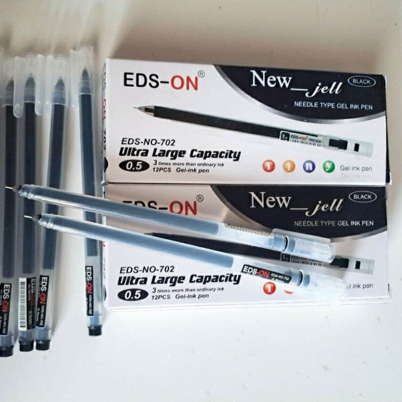 

Pulpen Gel EDS-ON Ultra Large Capacity 0.5 (PCS)