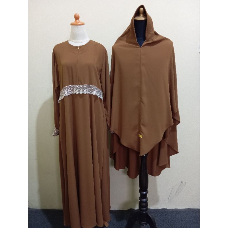 Gamis Set Khimar Fortaleza