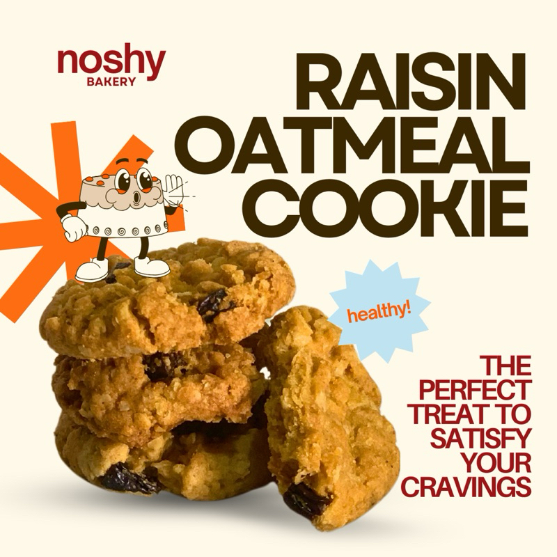 

Raisin Oatmeal Cookie - Noshy Bakery