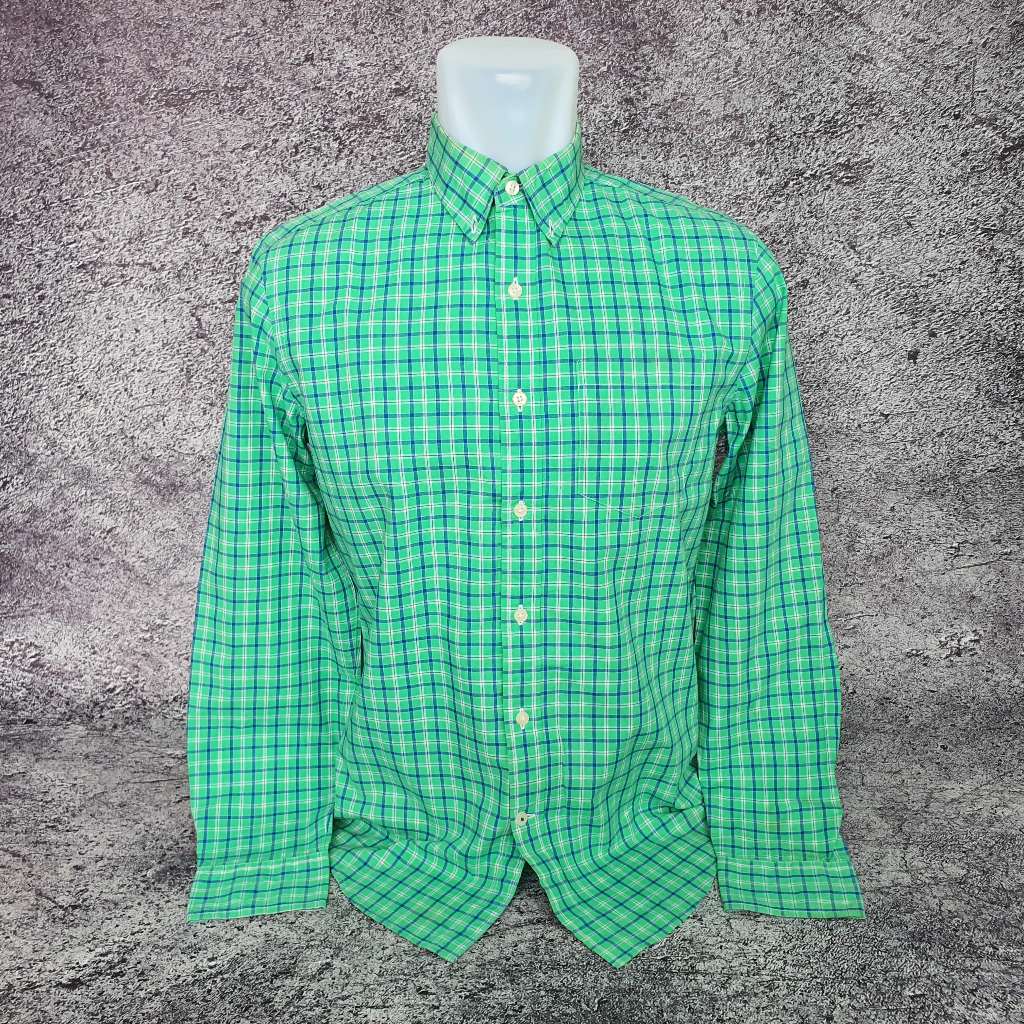 Baju Kemeja Panjang AMERICAN EAGLE - Size S sd M / Lebar 52 cm - Original - Second