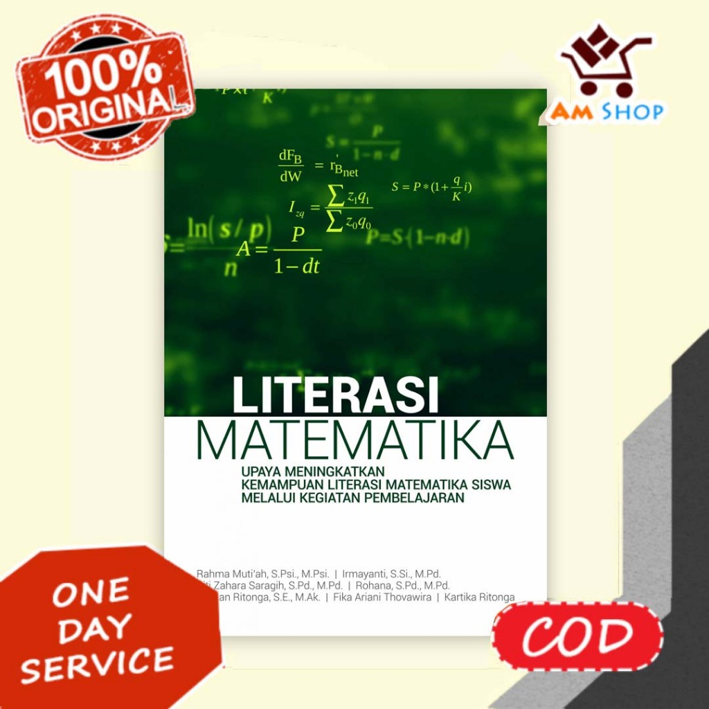 Buku Literasi Matematika Upaya Meningkatkan Kemampuan Literasi Matematika Siswa - Deepublish