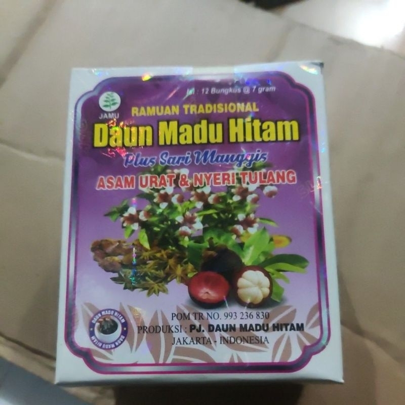 

Jamu serbuk Daun Madu Hitam