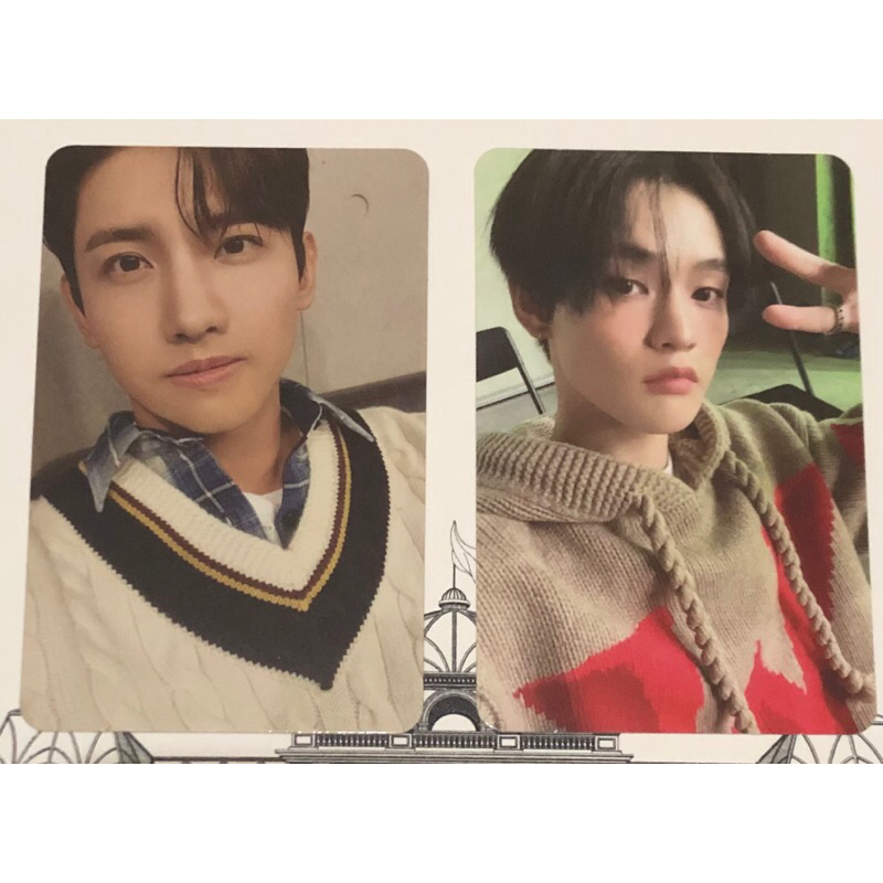 Photocard Chenle NCT DREAM Changmin TVXQ 2022 Winter SMTOWN SMCU PALACE Palace Ver.